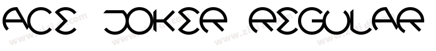 Ace Joker Regular字体转换